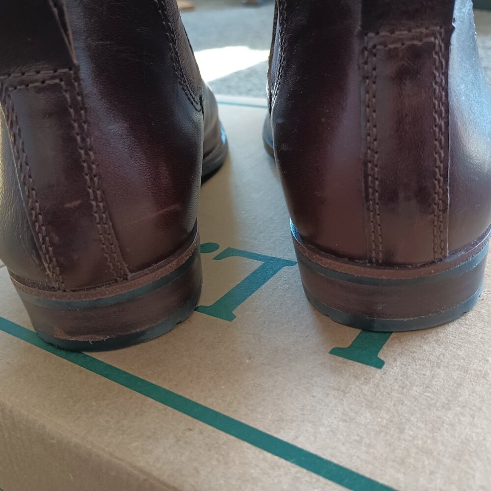 LL Bean Leather Chelsea Boots, Size 8.5, EUC - Picture 3 of 7